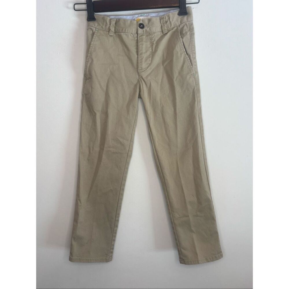 Boden EUC beige khaki pants Size 6Y